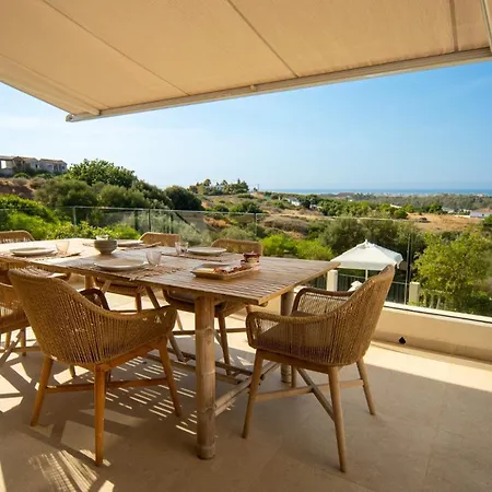El Torre-sunset Sea View & Heated Pool Villa Estepona
